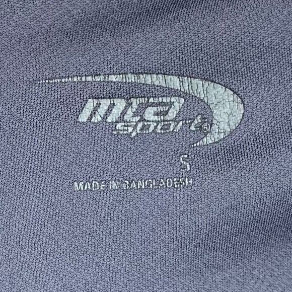 MCA Sport Grey & Blue Athletic Workout Shorts Size Small - Picture 3 of 6